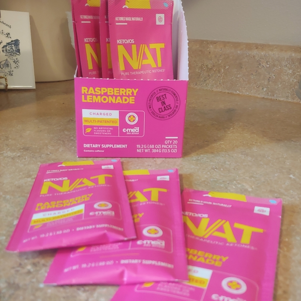 Pruvit Ketones Raspberry Lemonade (pack of 9)